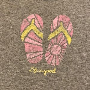 Women’s Life is Good Short sleeved shirt